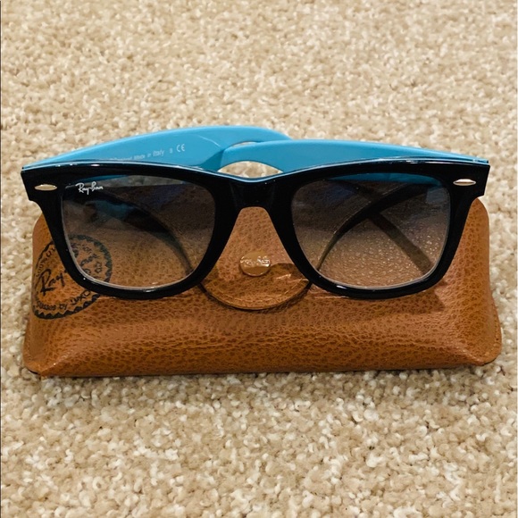 Ray-Ban Accessories - Ray Ban Wayfarers Sunglasses Blue/Black